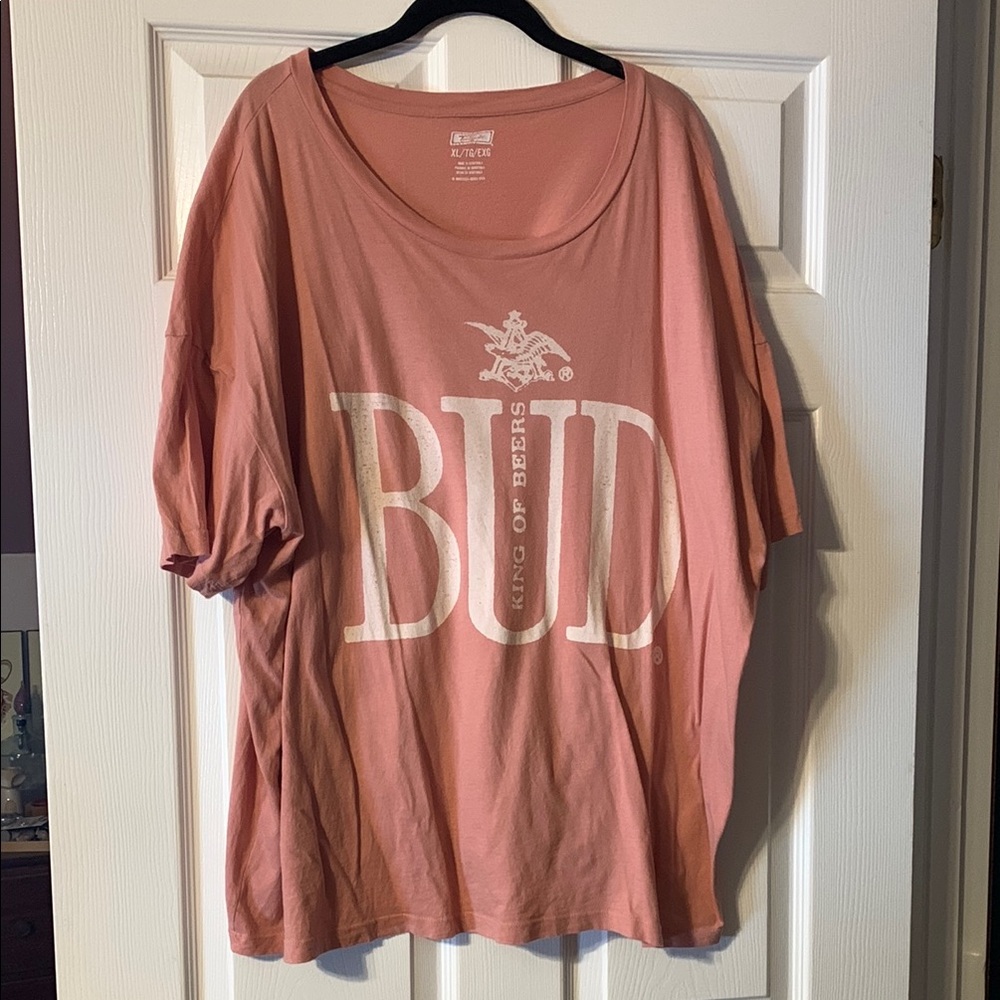 Budweiser Pink Graphic Tee